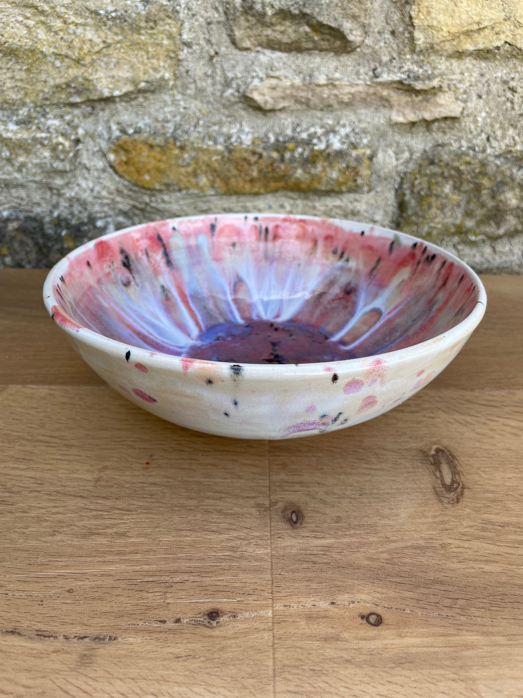 Bowl - Orange, Pink, Purple & Black - 900