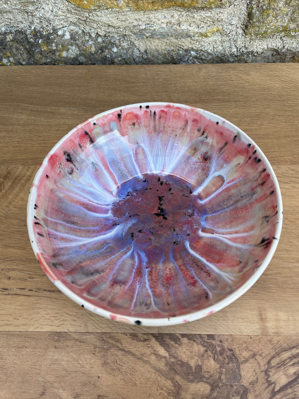 Bowl - Orange, Pink, Purple & Black - 900