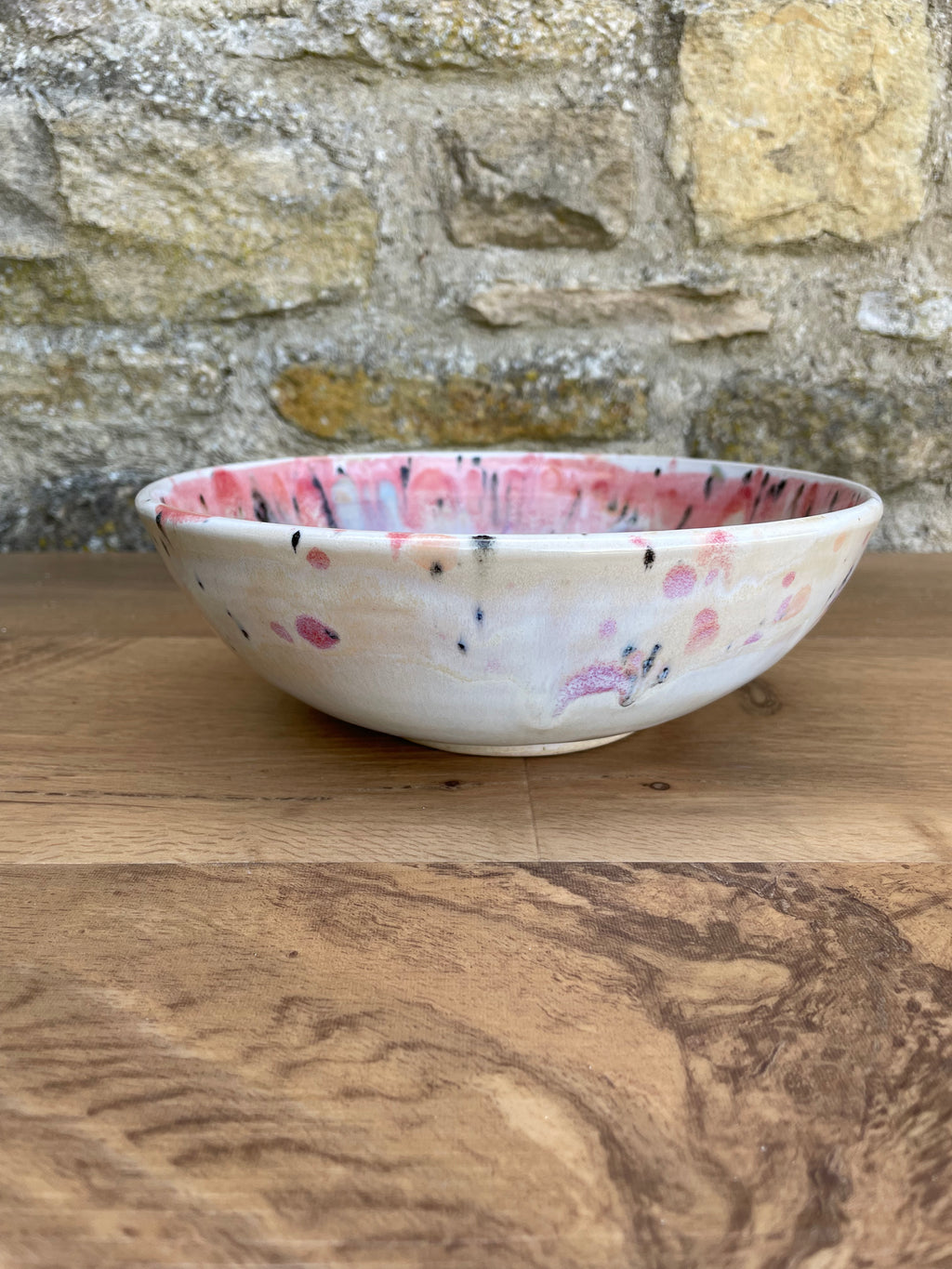 Bowl - Orange, Pink, Purple & Black - 900