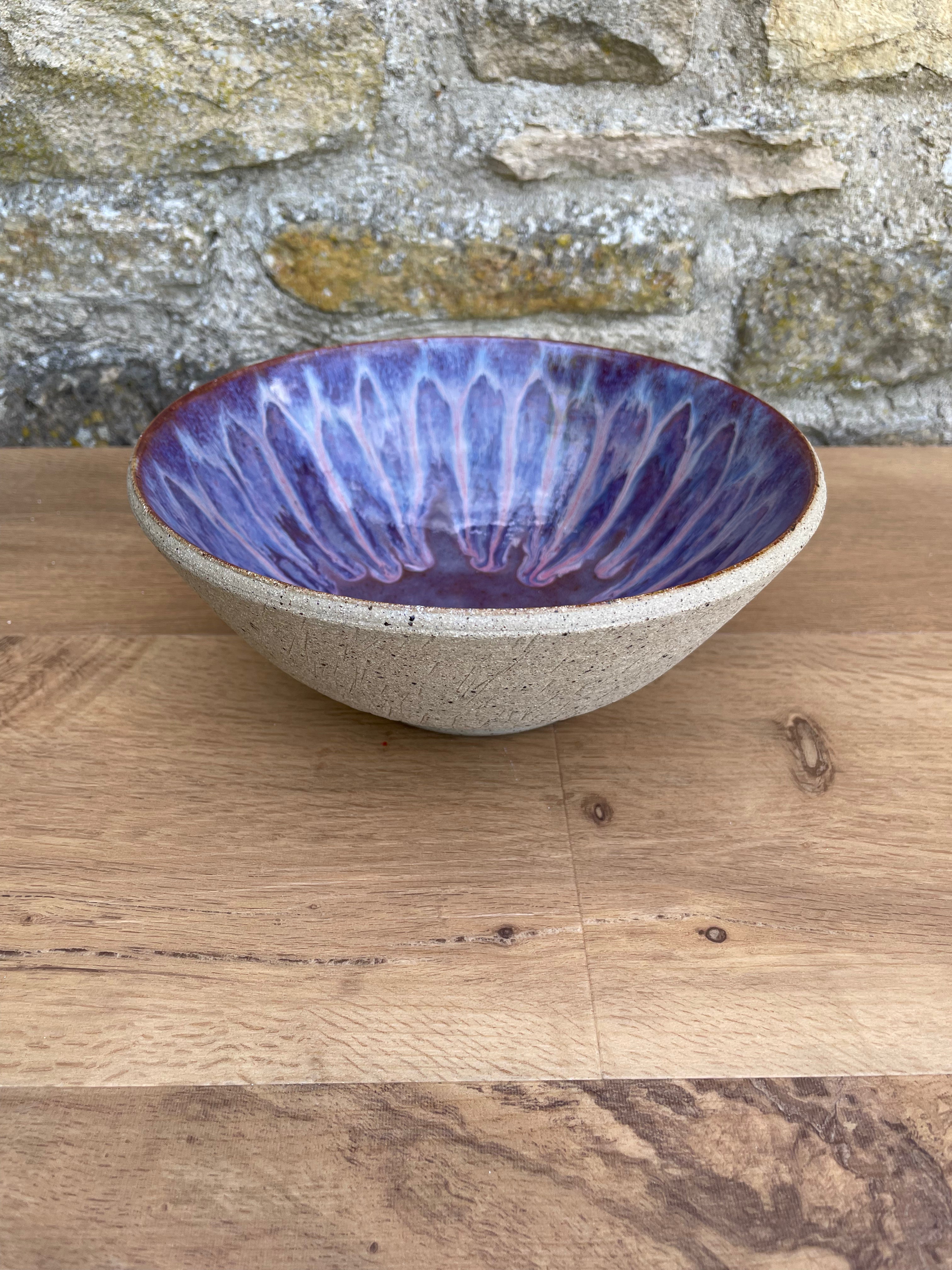 Bowl - Purple, Lavender - 938