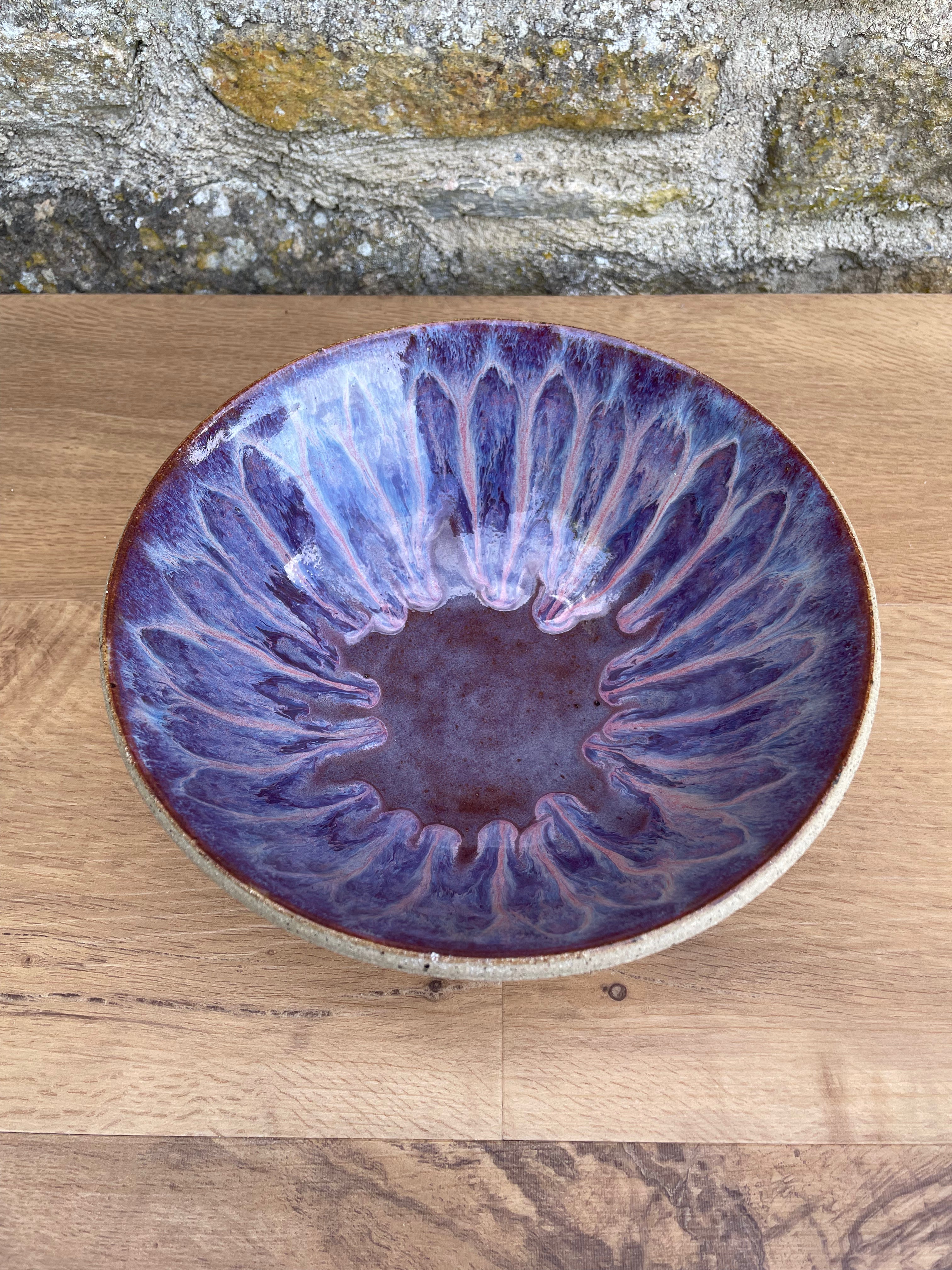 Bowl - Purple, Lavender - 938