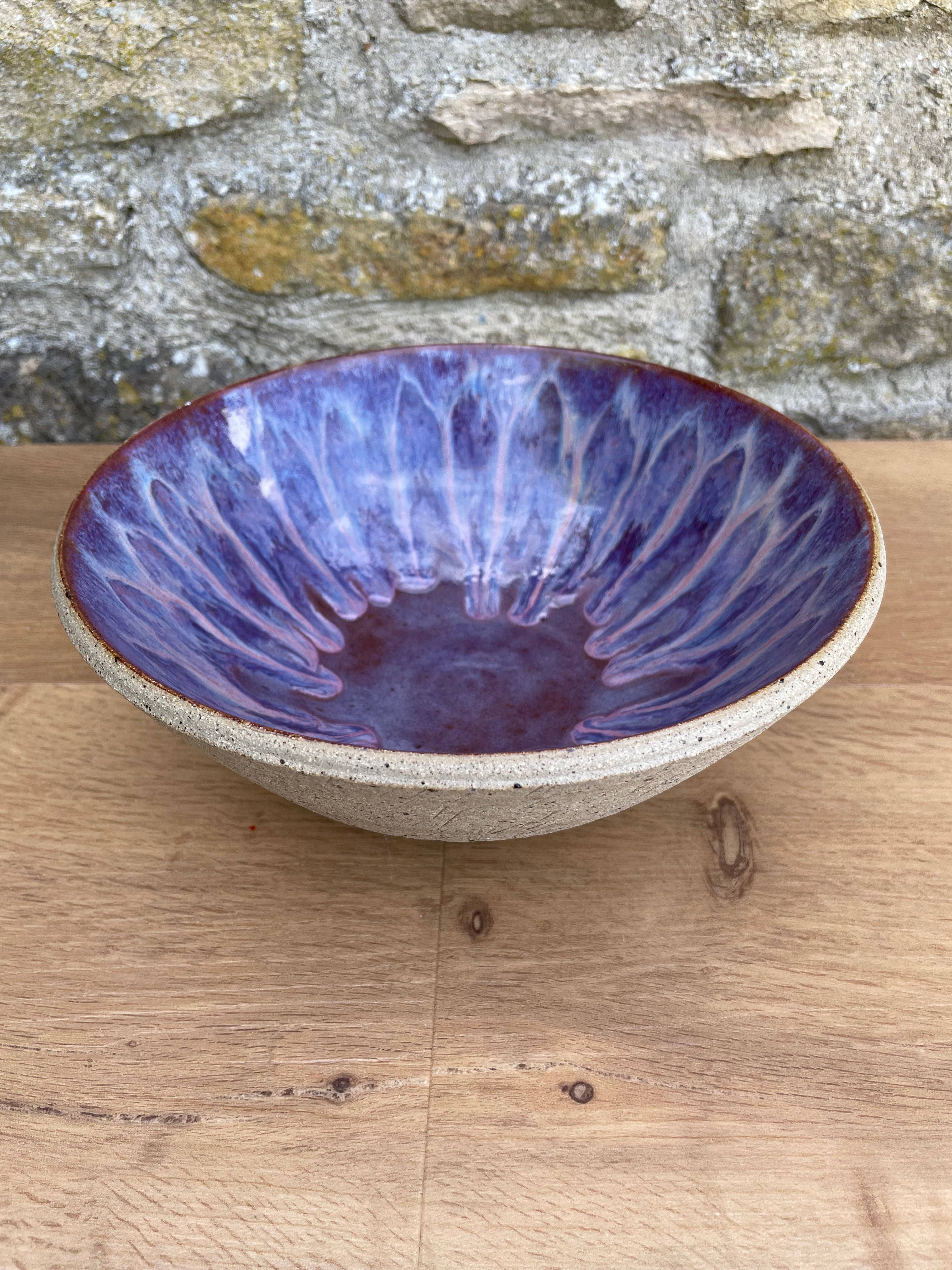Bowl - Purple, Lavender - 938