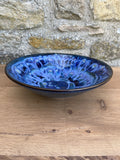 Bowl - Blue, Light and Dark, Green Speckled - 931
