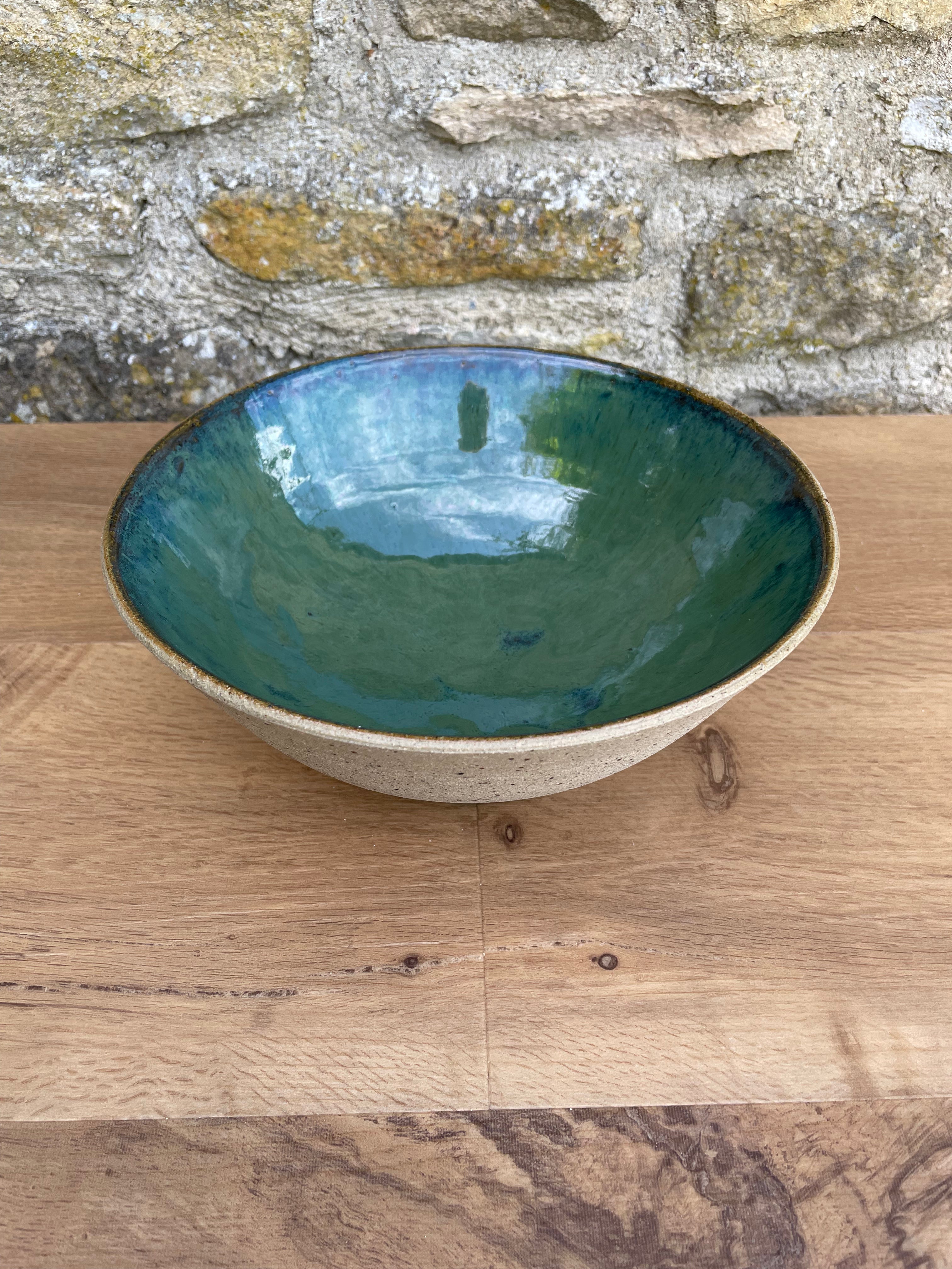 Bowl - Green, Green Speckles - 937
