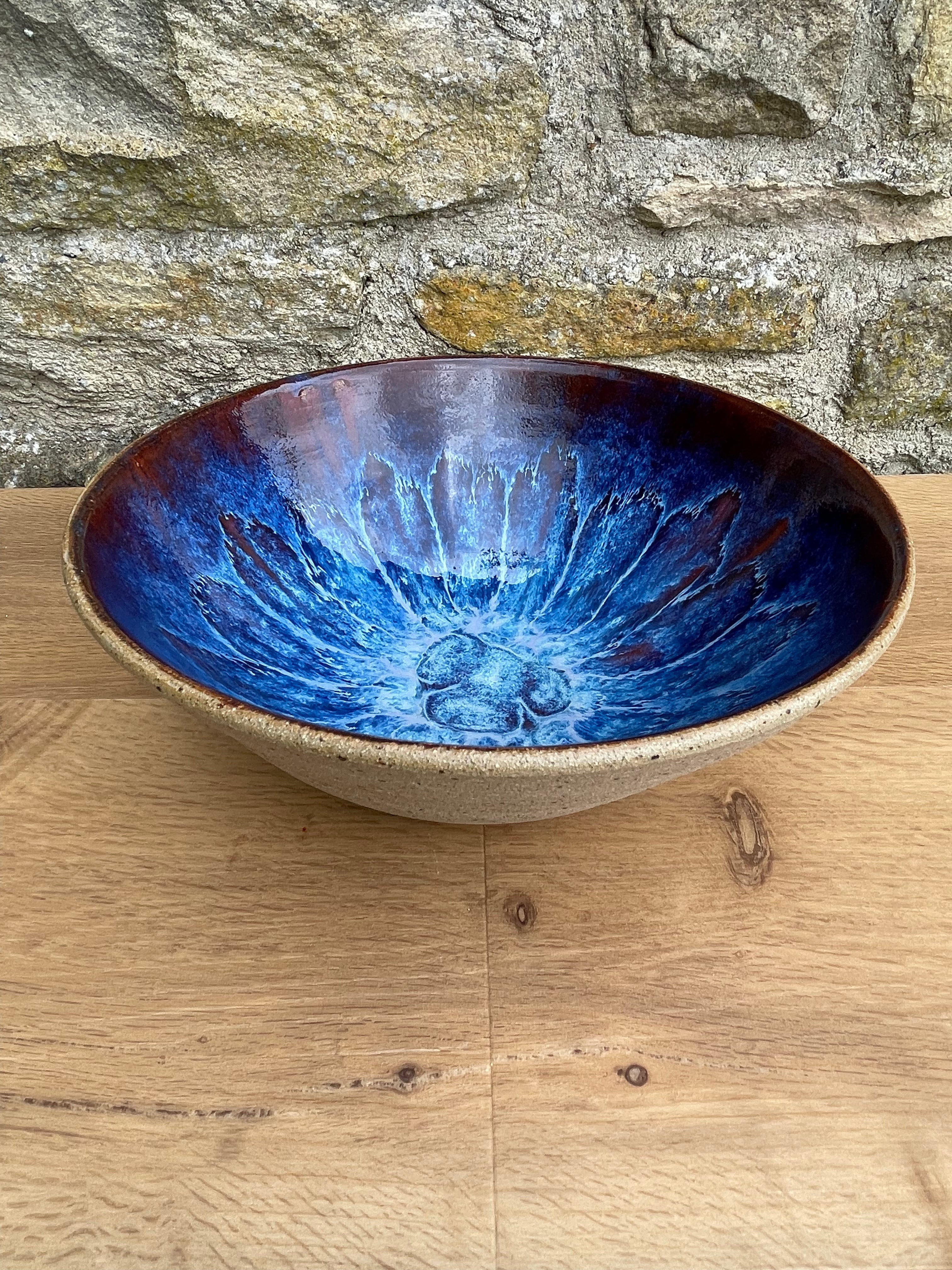 Bowl - Blue, Green & Red - 919