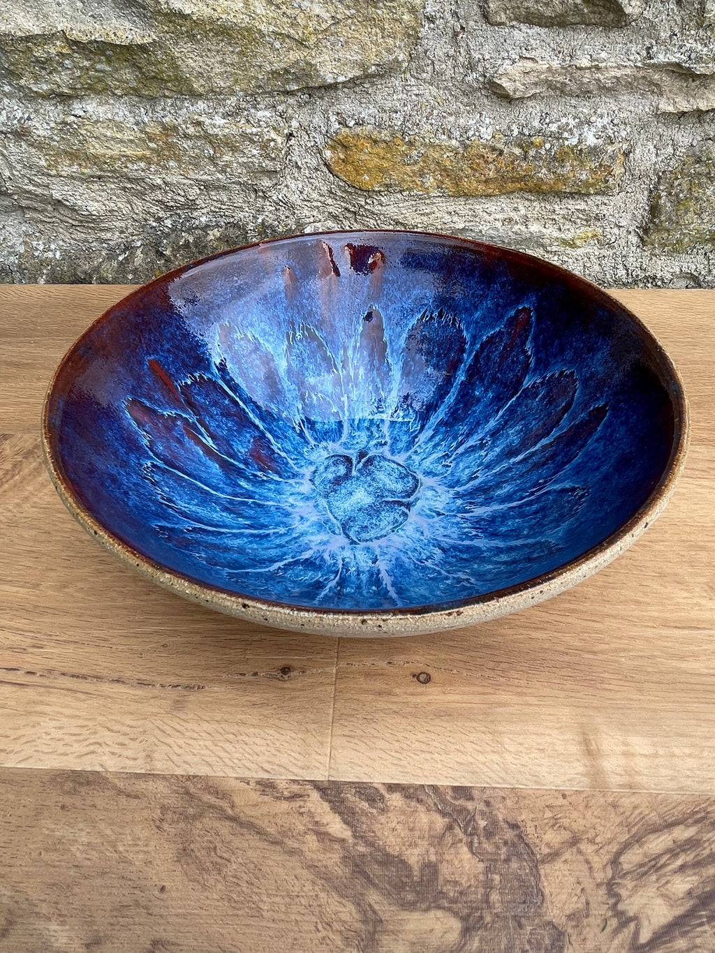Bowl - Blue, Green & Red - 919