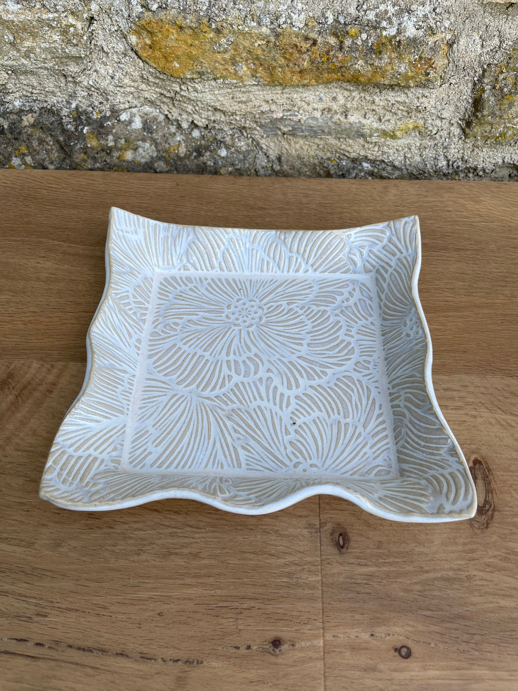 Tray - Cream Textured - 763