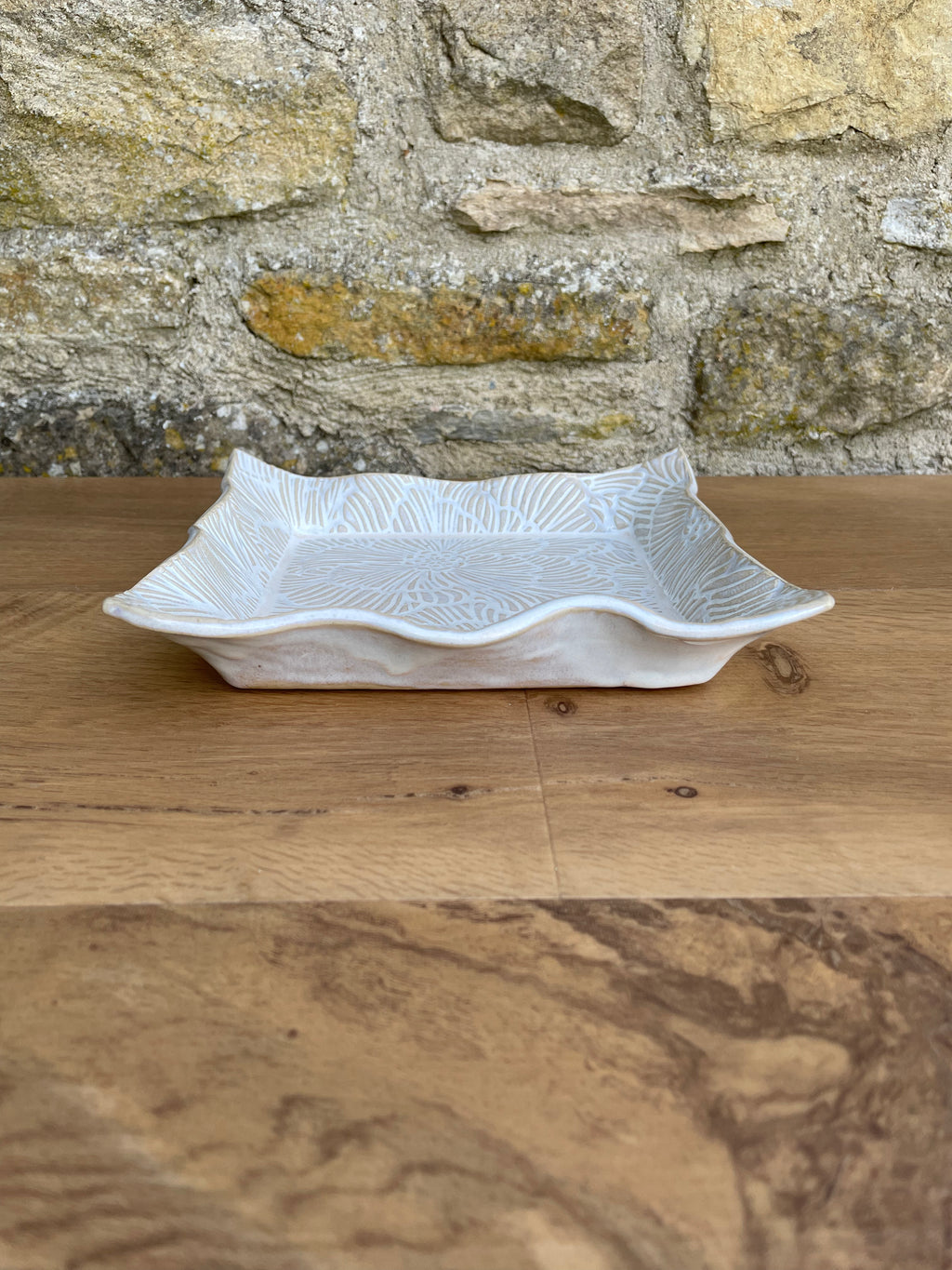 Tray - Cream Textured - 763