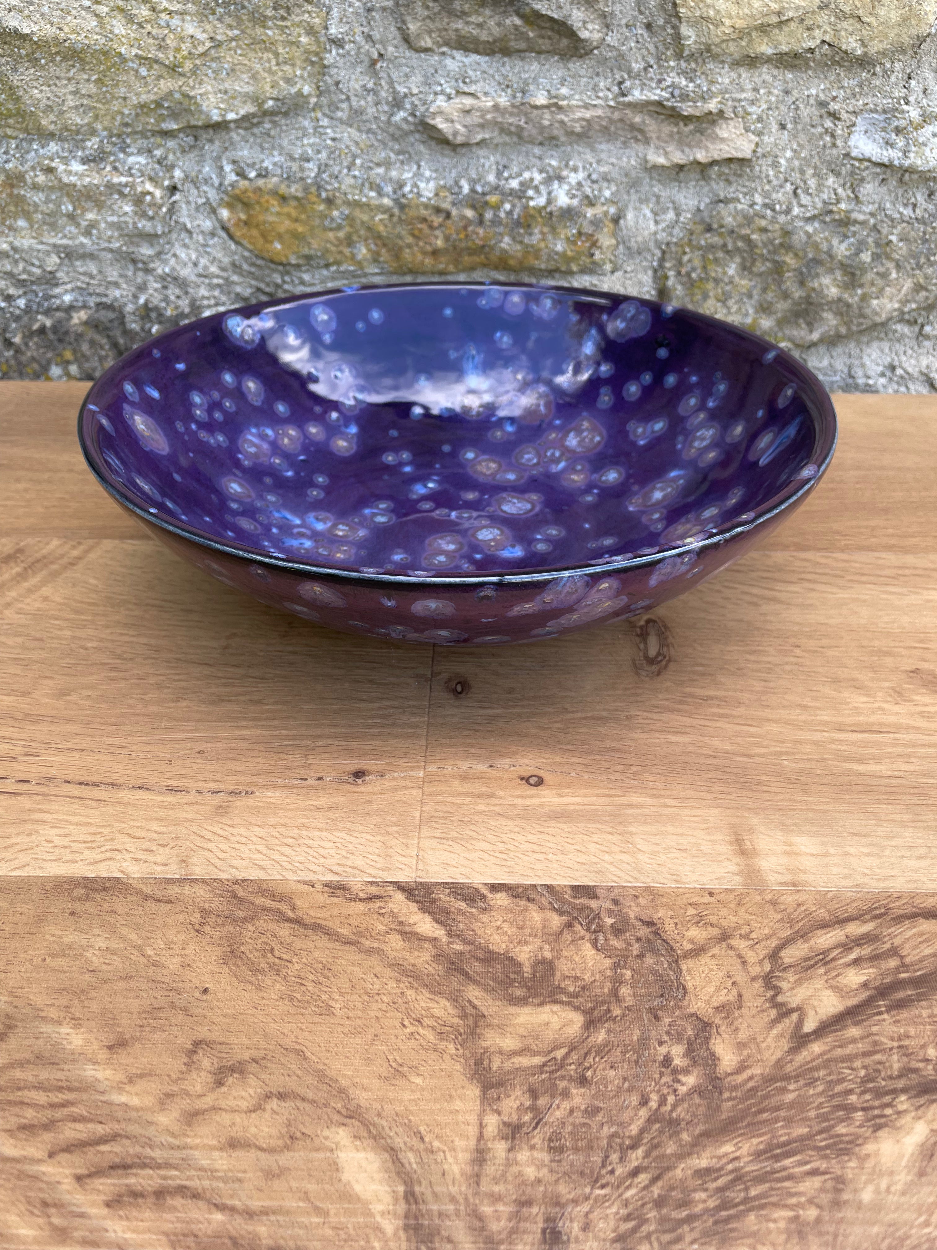 Bowl - Purple, Blue & Lavender - 716