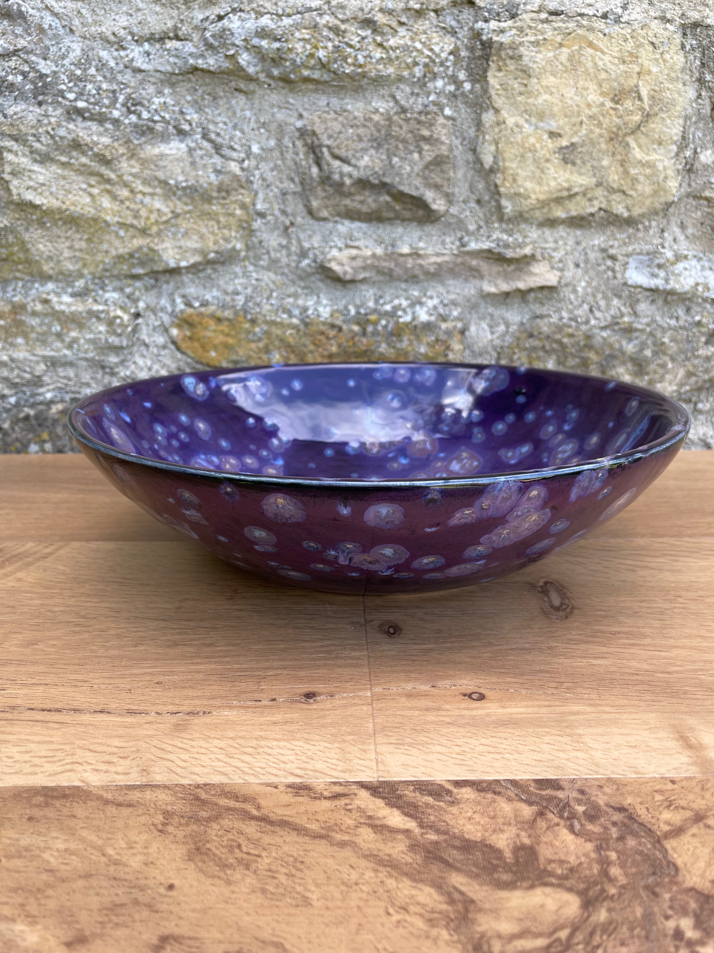 Bowl - Purple, Blue & Lavender - 716