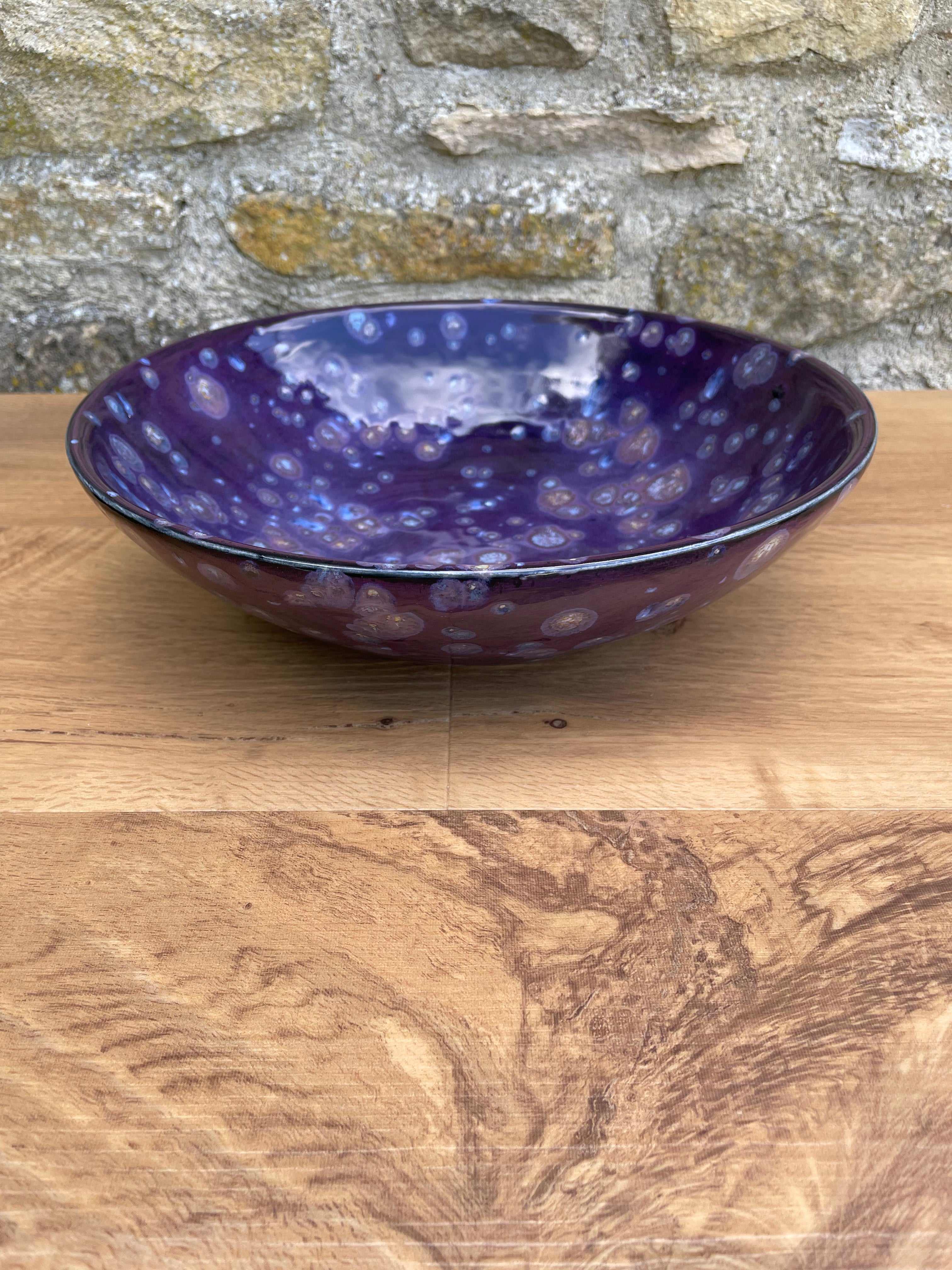 Bowl - Purple, Blue & Lavender - 716