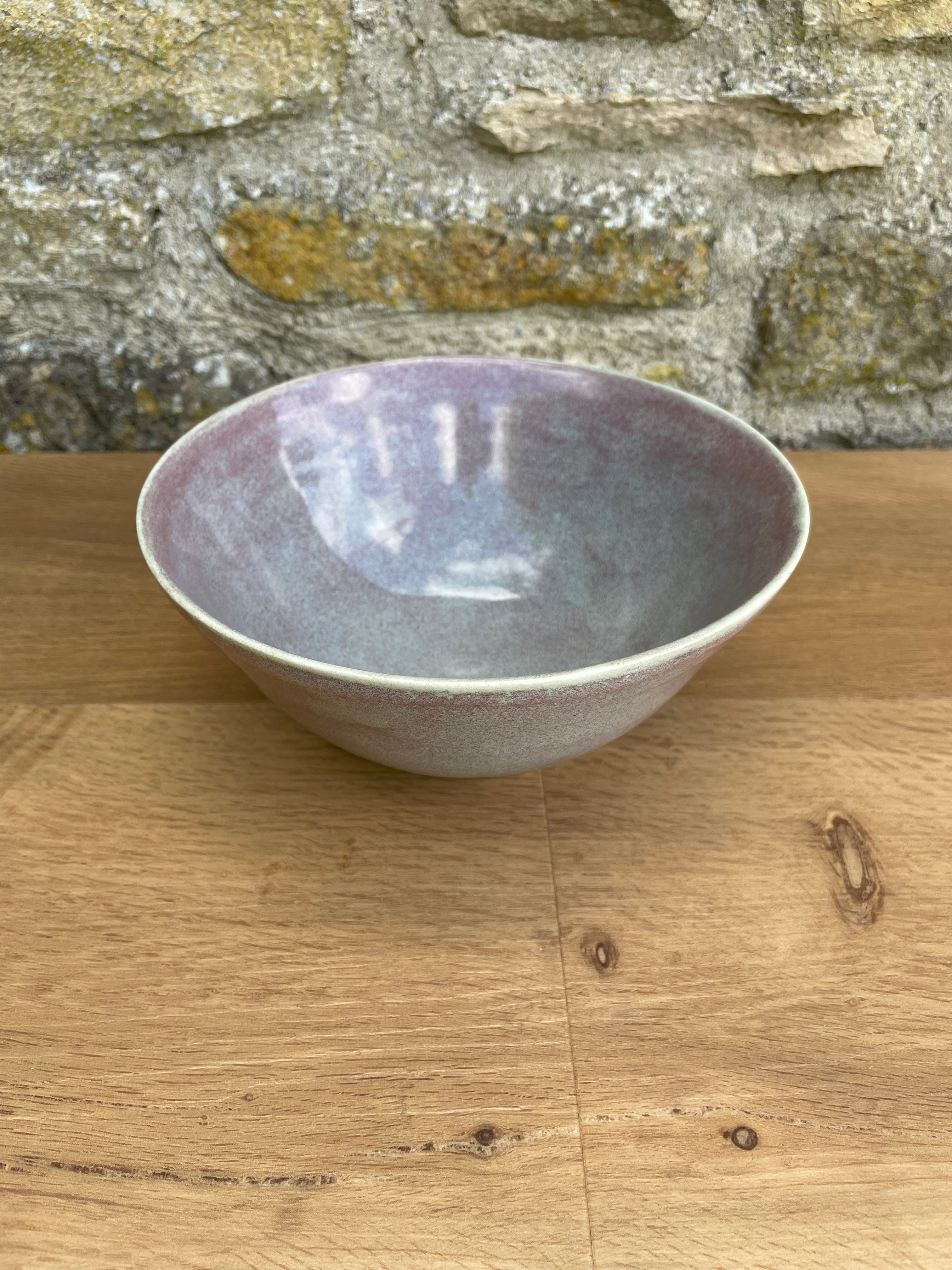 Bowl - Grey & Lavender - 644
