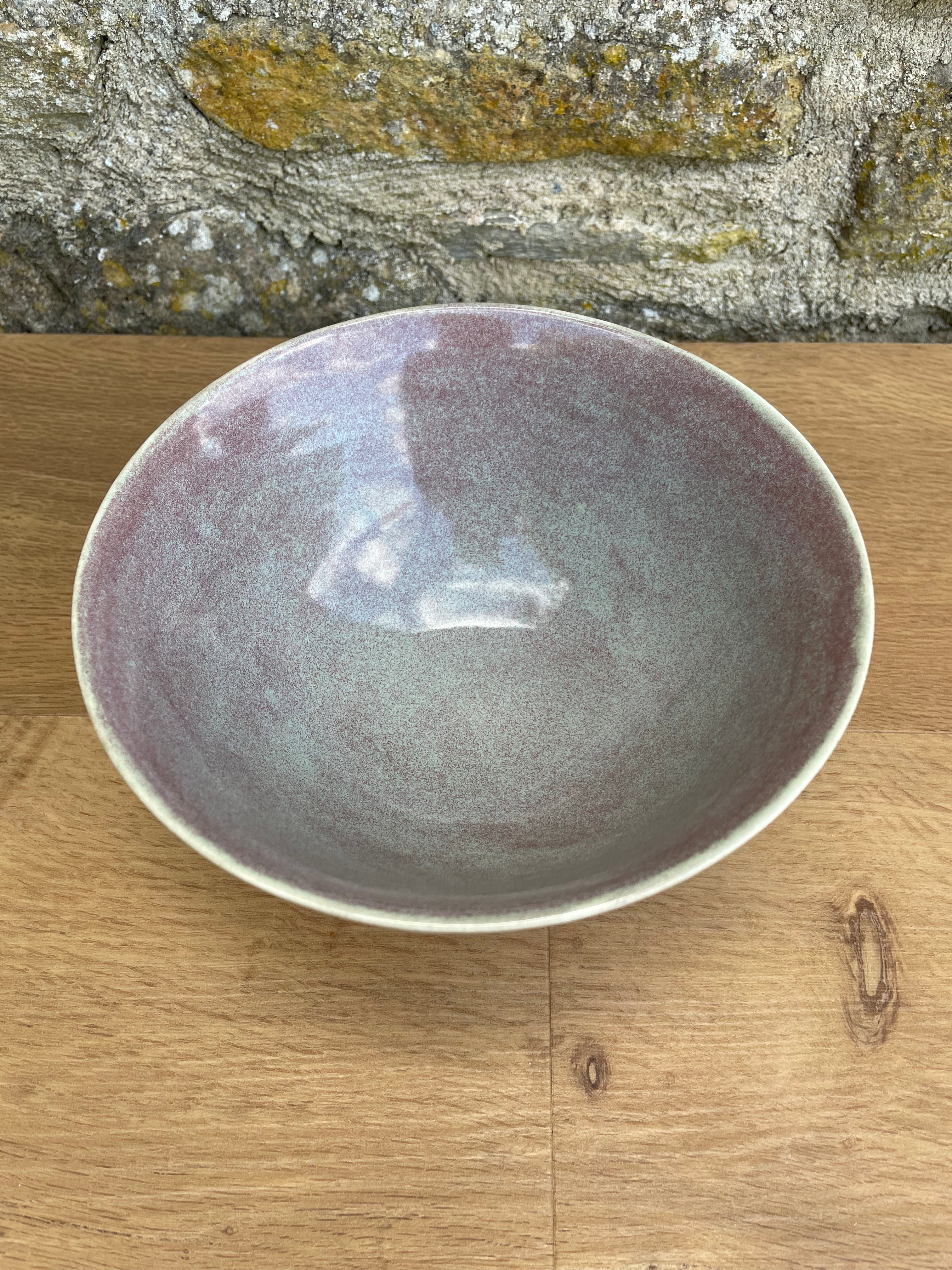 Bowl - Grey & Lavender - 644