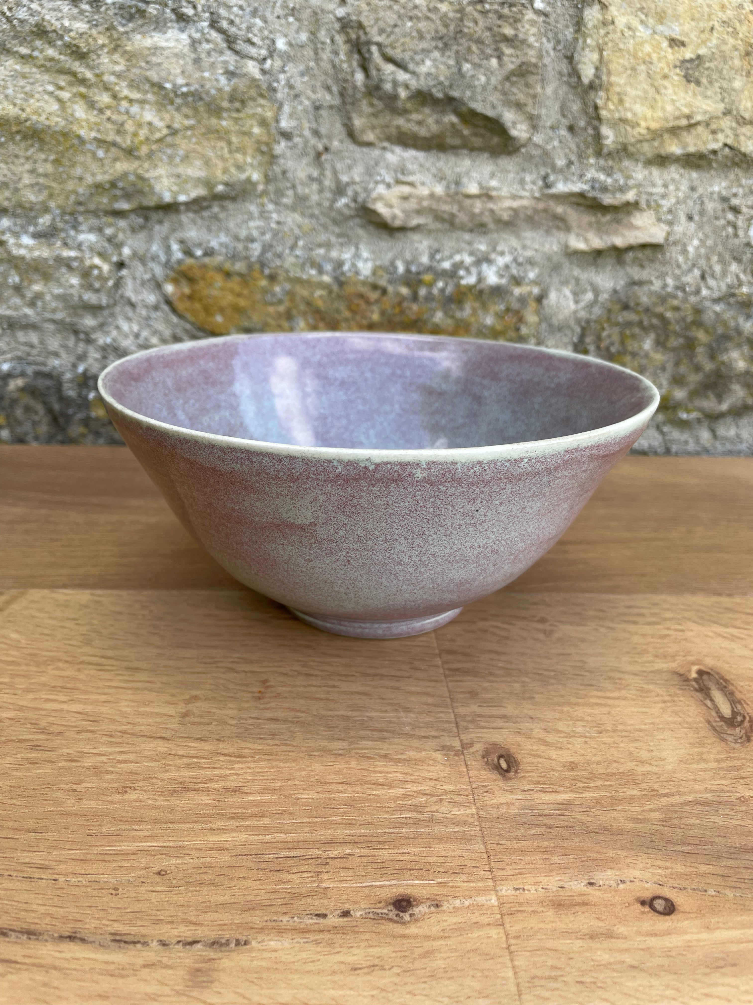 Bowl - Grey & Lavender - 644