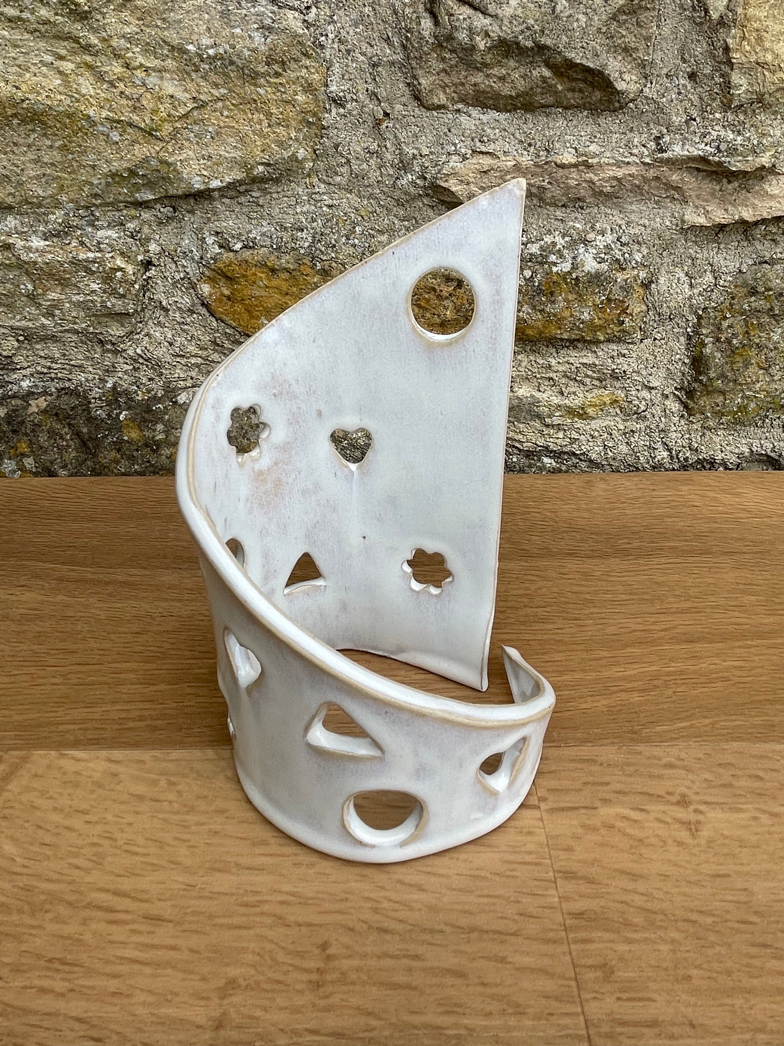Candle Lantern - White - 741