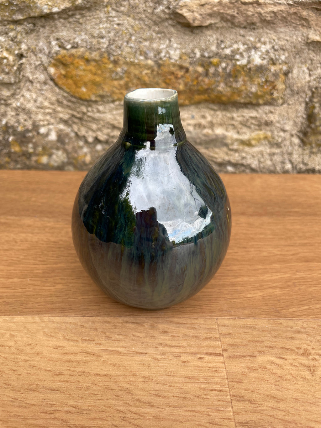 Vase - Dark Grey, Glossy - 622