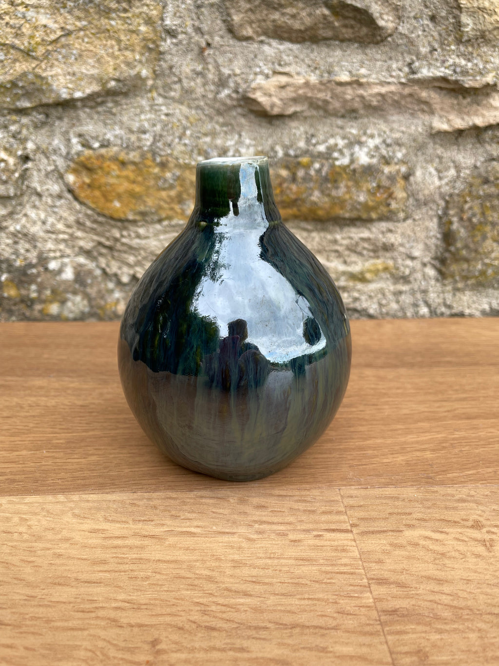 Vase - Dark Grey, Glossy - 622