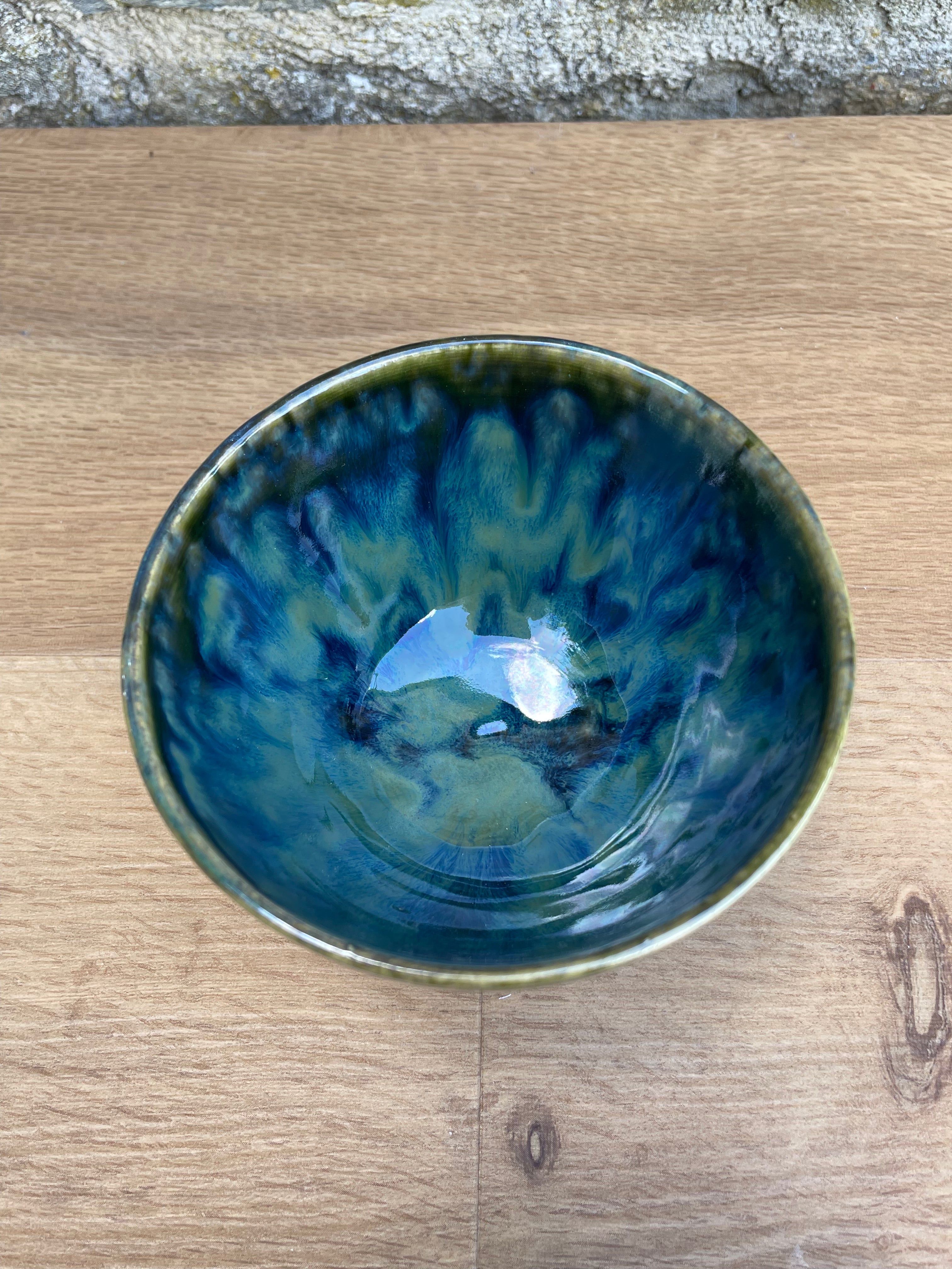 Bowl - Blue & Green - 963