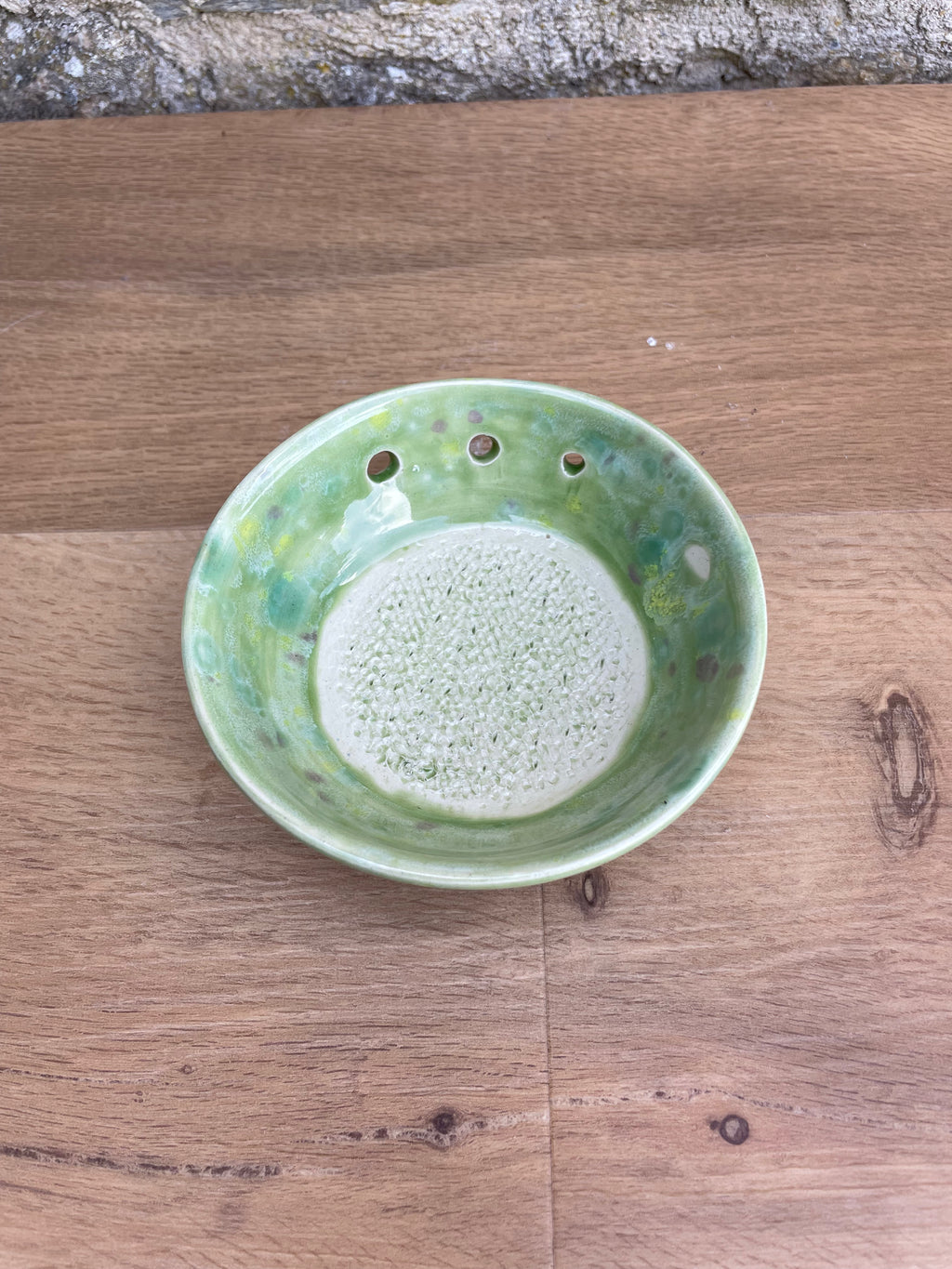 Garlic Grater - Mottled Green - 958