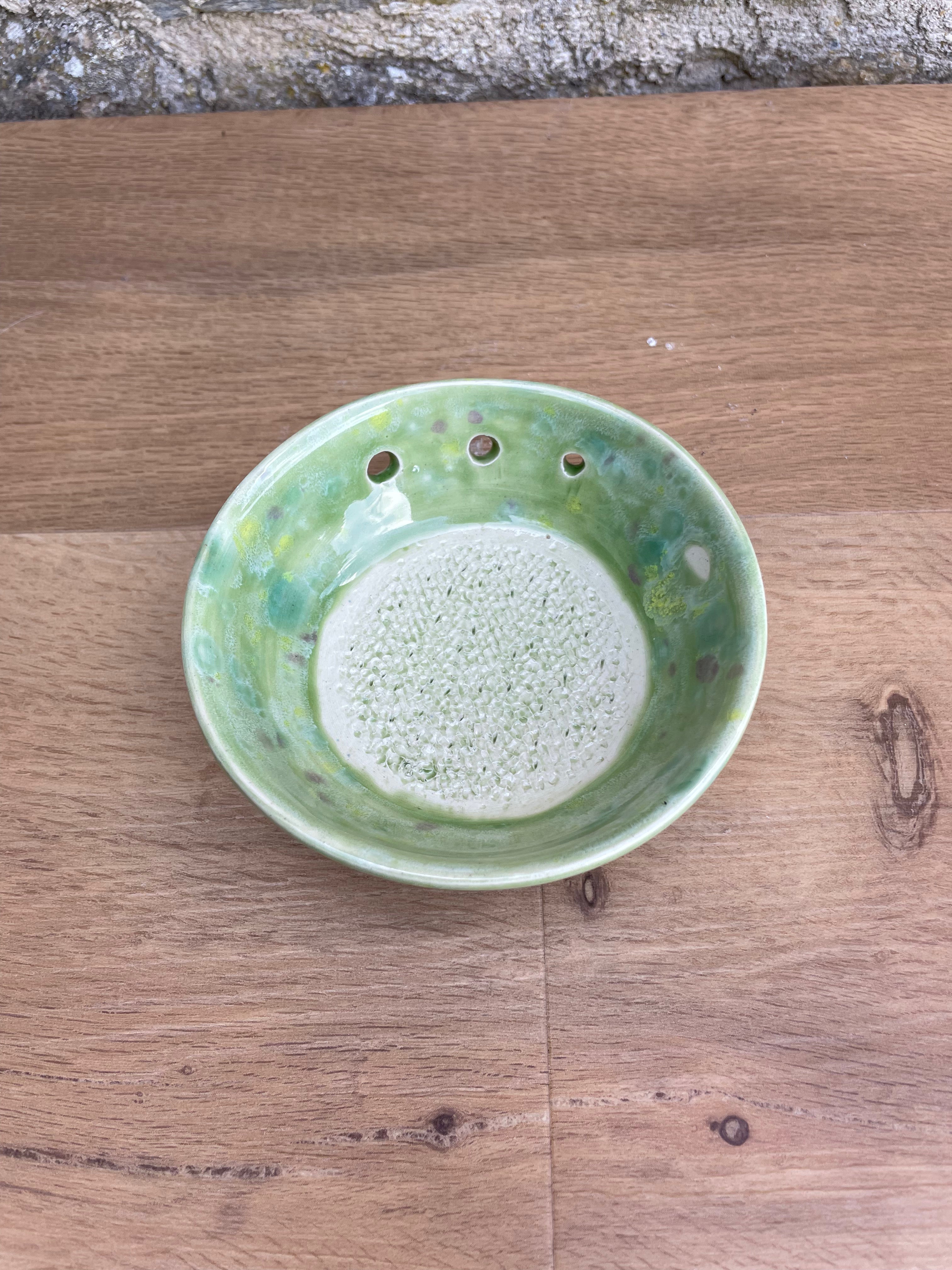 Garlic Grater - Mottled Green - 958