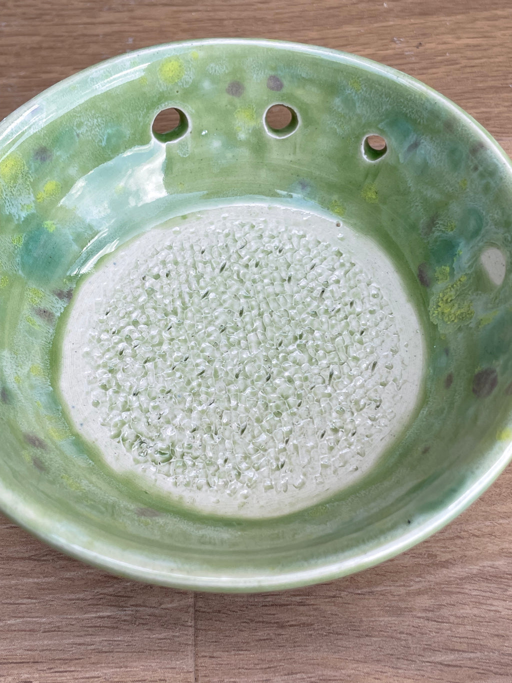 Garlic Grater - Mottled Green - 958