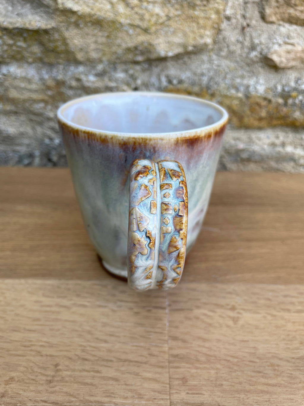 Mug - Cream & Brown - 966