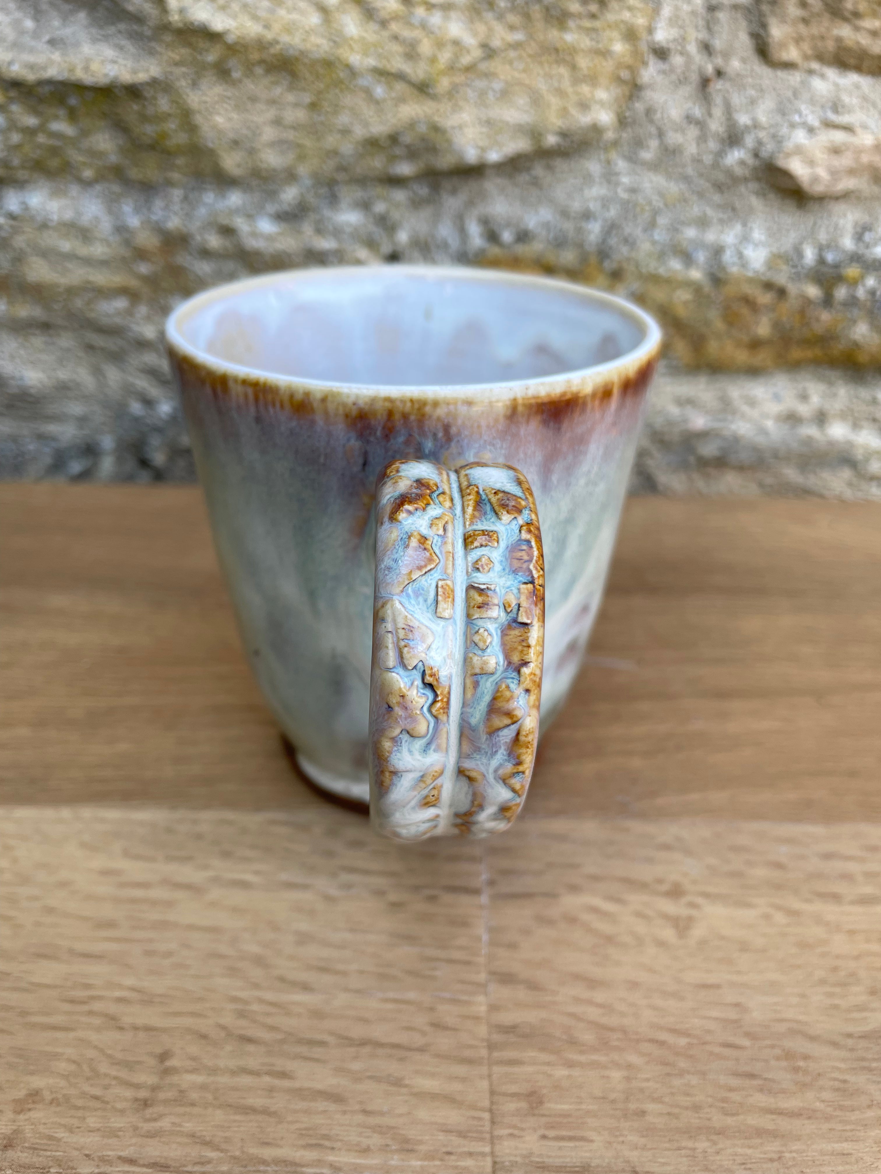 Mug - Cream & Brown - 966