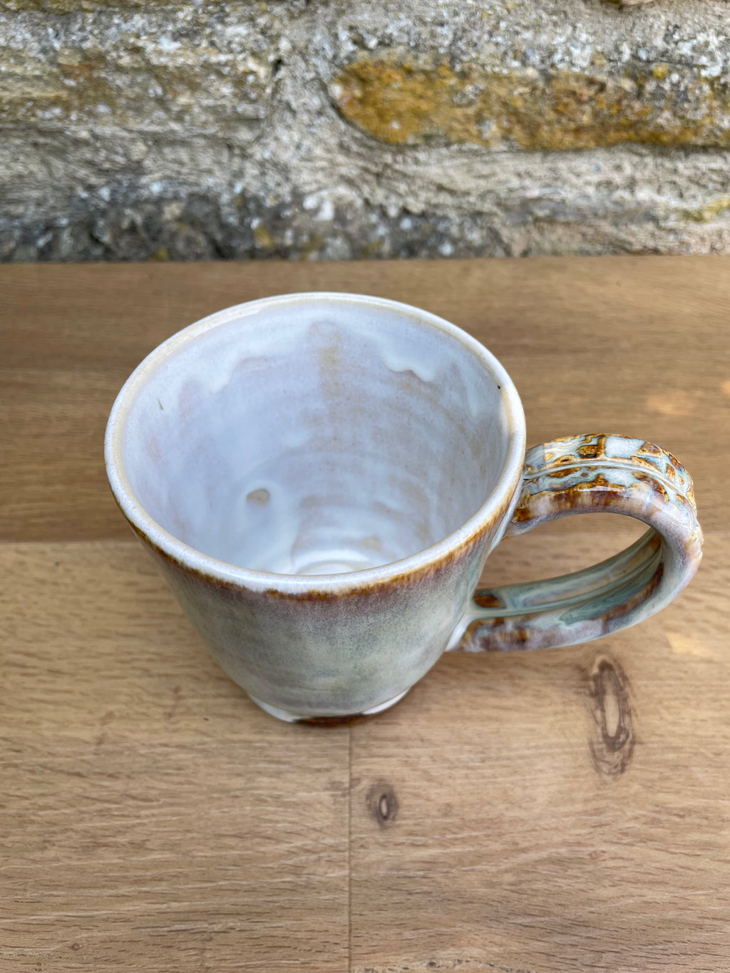 Mug - Cream & Brown - 966