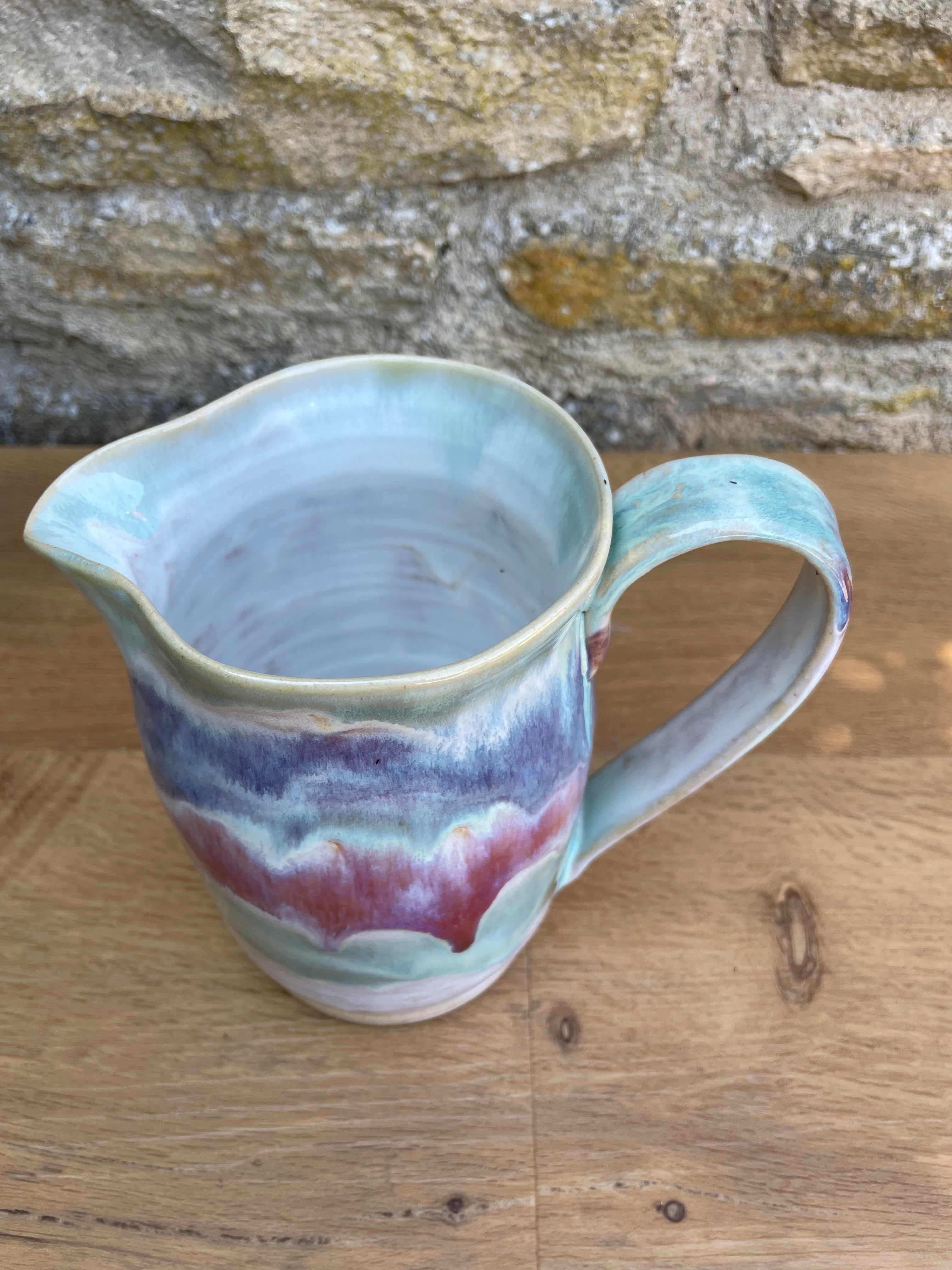 Jug - Green, Blue, & White - 961