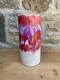 Vase - Tall, Red, White & Blue - 947